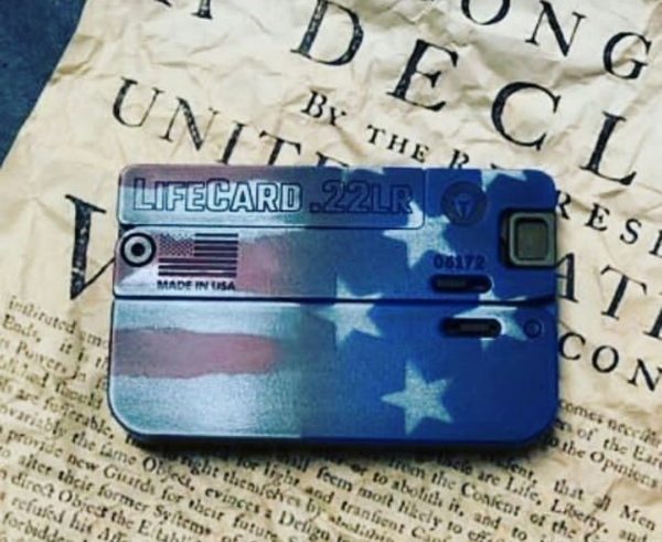 LifeCard 22lr american flag